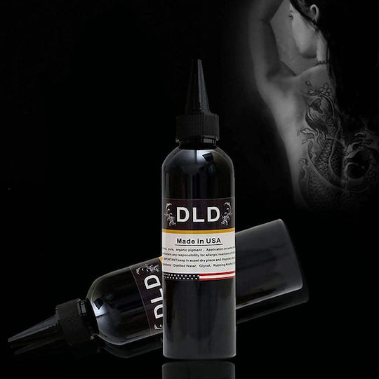 Vopsea de Tatuaj 230 Ml Vopsea Permanentă Profesionale Tatuaje Microblading Negru