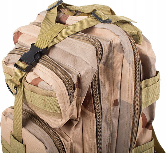 Rucsac Camuflaj Tactic Cracos 43x25x24 Cm Militar Maro Pentru Drumeții Outdoor Cu Mai Multe Compartimente
