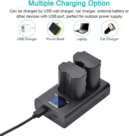 Battery Charger Compatible with Fujifilm