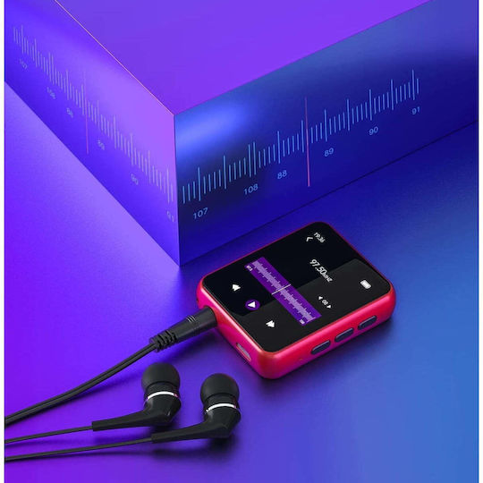 MP3 плейър (32GB) с Екран 1.8" Червен X00112DK81