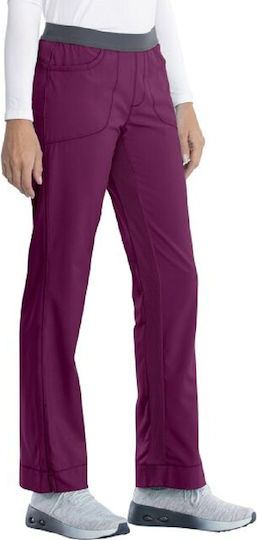 Cherokee Medizinische Hosen Burgundisch