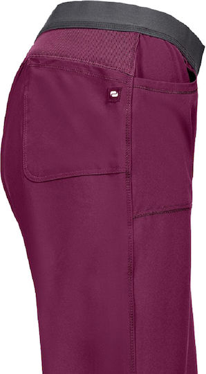 Cherokee Medizinische Hosen Burgundisch