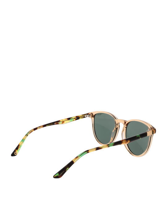 Pepe Jeans Unisex Sunglasses with Yellow Plastic Frame and Green Lens PJ7432-115