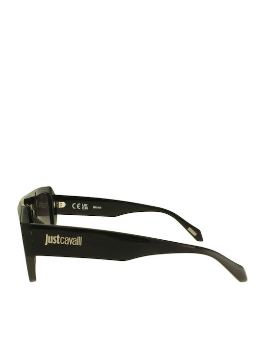 Just Cavalli Unisex Sunglasses with Black Plastic Frame and Gray Gradient Lens JC101 0700