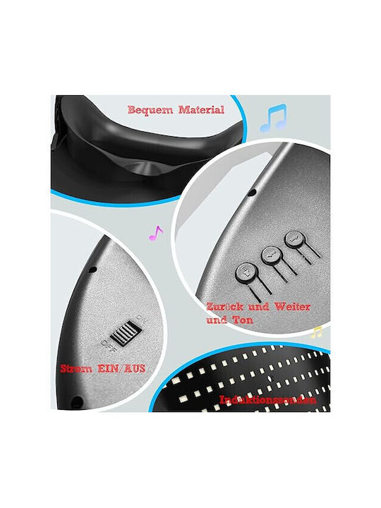 Smart Led Halloween Mask 60 Images Gesture Image Change Rechargeable Black