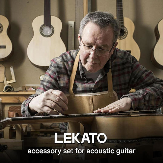 Kit de Reparații pentru Chitară 72 Piese Chei Allen Pensete Răsucitoare de Coarde Fișiere Accesorii pentru Chitară Acustică Ukulele Bas Mandolin Banjo