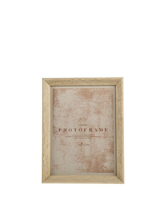 Zen Collection Plastic Photo Frame with White Frame
