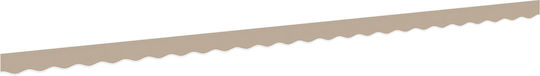 vidaXL Markisen- und Sonnenschirmtücher & Gestelle Beige mit PU-Beschichtung 0,2x5,8 m
