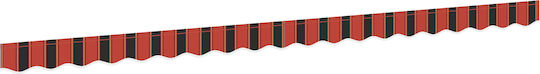 vidaXL Awning fabric Multicolour 0.2x4.3m