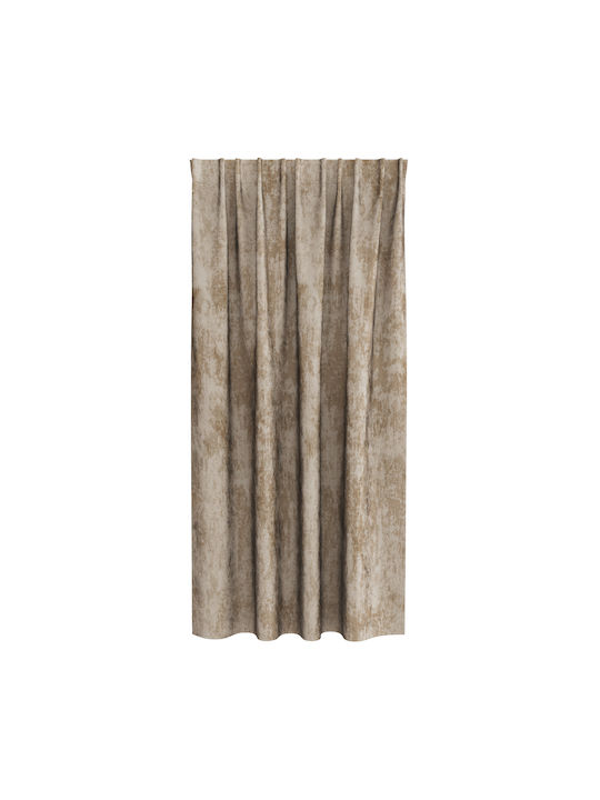 vidaXL Set Perdele Fereastră Cu Coafură Ecru 140x175cm