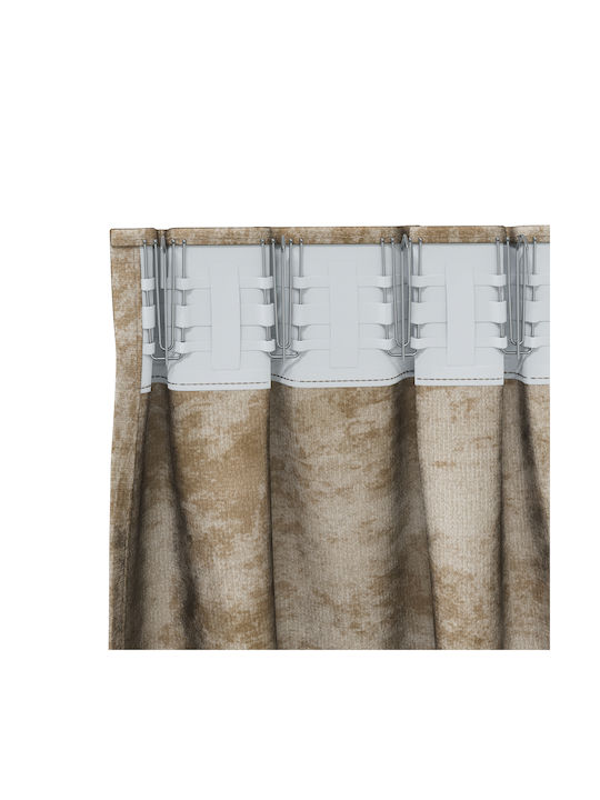 vidaXL Set Perdele Fereastră Cu Coafură Ecru 140x175cm