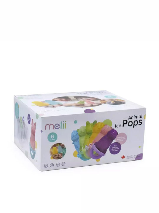 Melii Formă de Patiserie Înghețată / Ice Lolly din Silicon 6buc