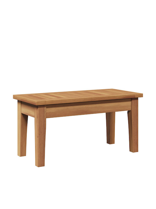 Bench Outdoor Wooden with Pillows 60x27.5x30cm