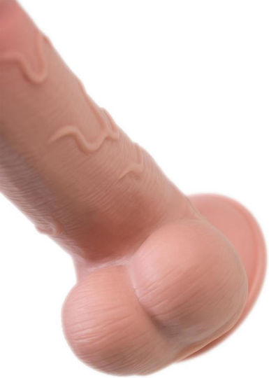 ToyFa Ρεαλιστικό Dildo με Όρχεις Flesh