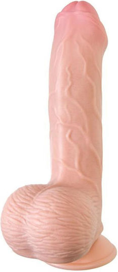 ToyFa Ρεαλιστικό Dildo με Όρχεις Flesh