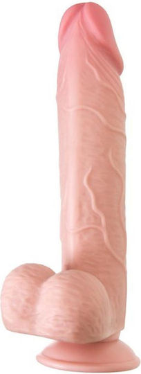 ToyFa Ρεαλιστικό Dildo με Όρχεις και Βεντούζα Flesh
