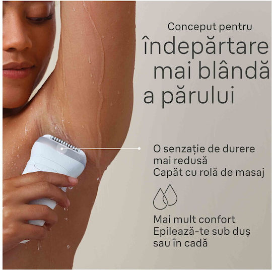 Braun Silk Epil 7 Αποτριχωτική Μηχανή Epilator για το Πρόσωπο