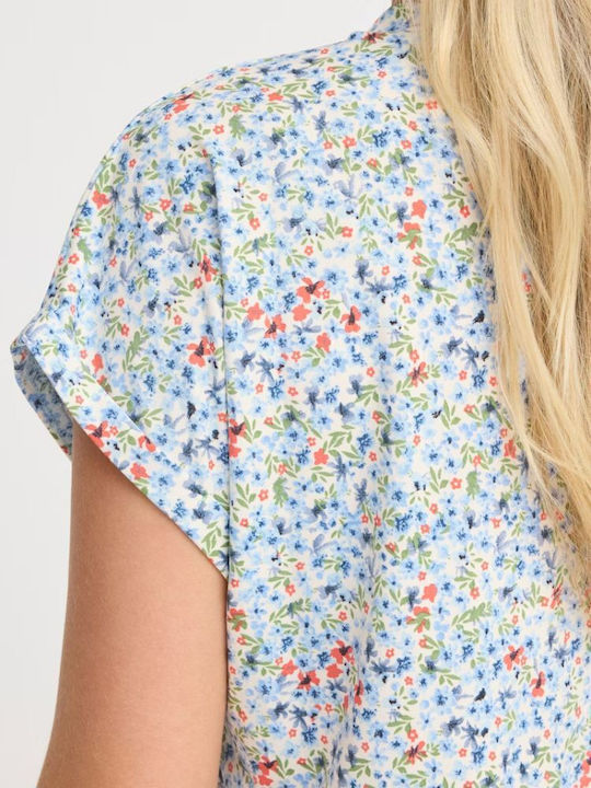 Women's T-shirt Cashmere Blue