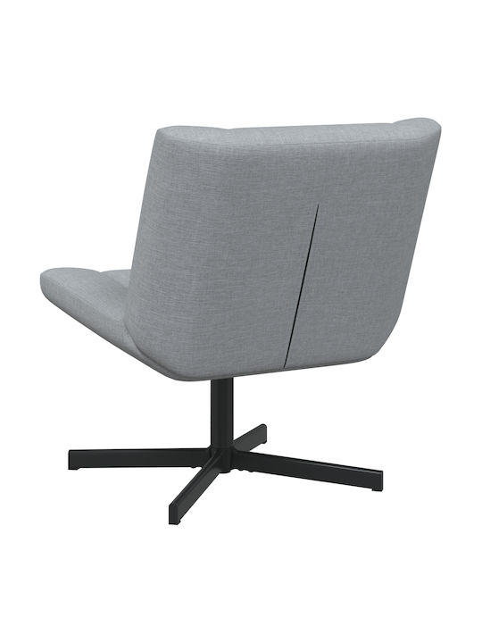 Въртяща се Стол Гост в Сив Цвят 63x75x76см 1бр
