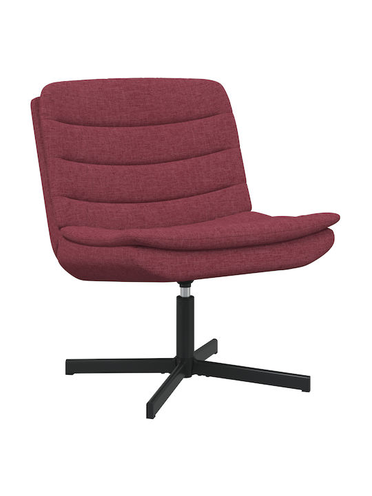 Stuhl in Burgundisch Farbe 63x75x76cm 1Stück