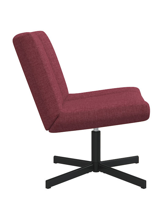 Stuhl in Burgundisch Farbe 63x75x76cm 1Stück