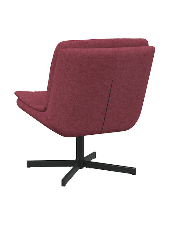 Stuhl in Burgundisch Farbe 63x75x76cm 1Stück