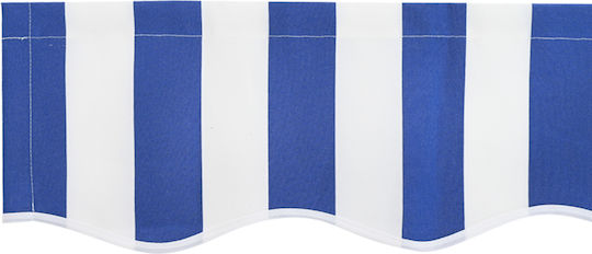 vidaXL Awning fabric Blue 2x4m