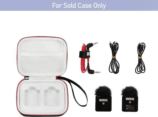 Hard Case Rode Wireless Go Rezistent la Șocuri Rezistent la Apă Accesorii Lavalier Detasabile Protecție