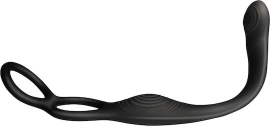 Rocks Off Vibe Prostate Anal Plug mit kabelloser Funktion und Vibration Schwarz 23.1cm