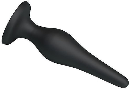 Pretty Love Bottom Begginer's Anal Kit Silicone Plugs Πρωκτική Σφήνα Μαύρη
