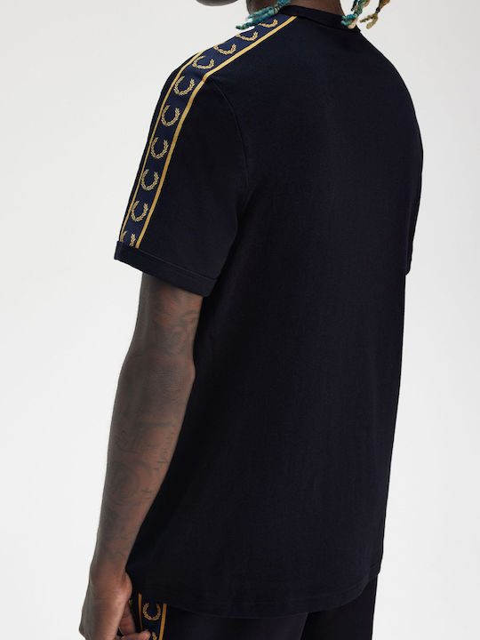 Ringer T-shirt Navy/honeycomb
