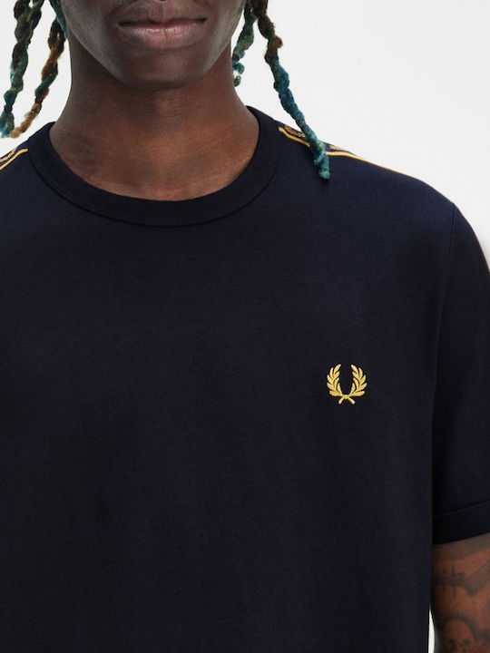 Ringer T-shirt Navy/honeycomb