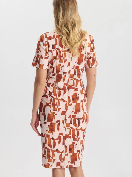 Summer Midi Dress Taba 05-9016-Taba