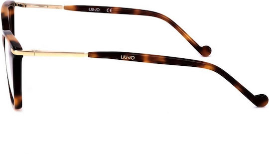 Liu Jo Women's Prescription Eyeglass Frame Cat Eye Brown Tortoise LJ2741-215
