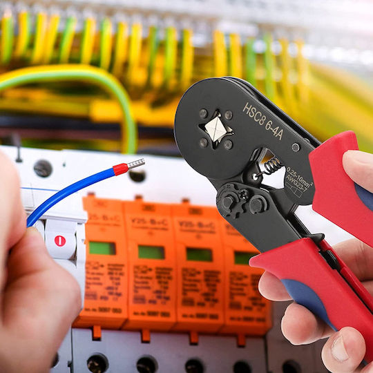 Connector Pin Crimping Set 1200 Electrician Conductor Terminals 0.25-10 Mm² Screwdriver 8 Types Terminals