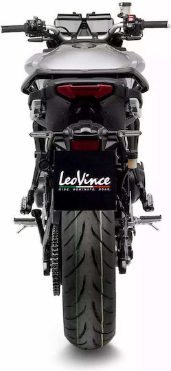Exhaust Kit Lv Race Yamaha Tracer 9 2021-2023 14372ebu Leovince