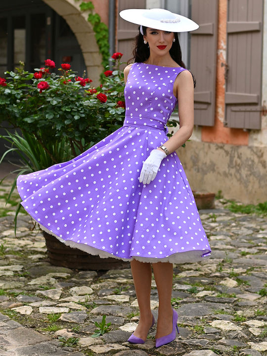 purple polka dot dress Maisie Set - Cocoa its a unique look that radiates confidence and creativity.The inseam is 32 Vintage Dress Mauve Polka Dot