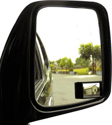 Hypersonic Blind Spot Mirror Rectangular Wide Angle 2pcs