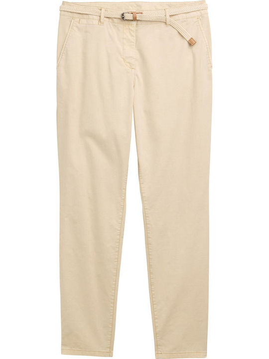 Γυναικείο Chino Παντελόνι Summer Beige
