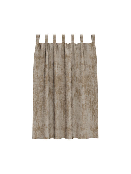 vidaXL Set Vorhänge Fenster mit Oberer Registerkarte Ecru 140x175cm