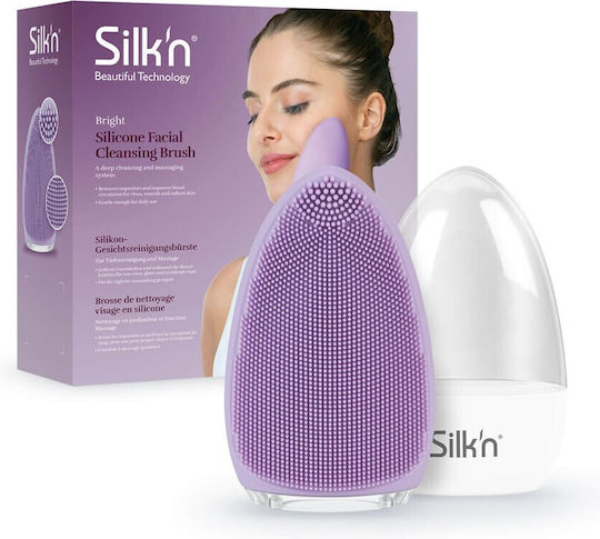 Silk'n Bright Βούρτσα Καθαρισμού Προσώπου από Σιλικόνη FB1PE1PU001