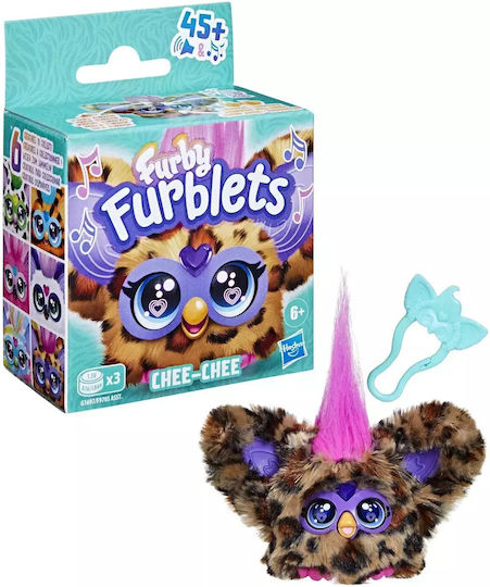 Hasbro Plush Furby Furblet with Sound Chee-chee for 6+ Years 12 cm