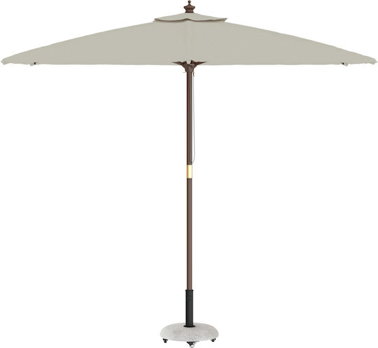 vidaXL Стойка за чадър от Цимент Light Gray