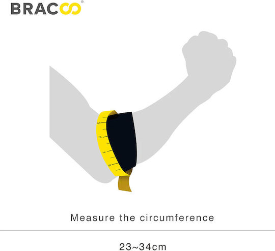 Bracoo Ep43 Elbow Brace for Epicondylitis Tennis Golf Elbow 3D Ergo EVA Pad