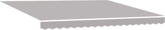 vidaXL Markisenstoff Gray 3.5x4m