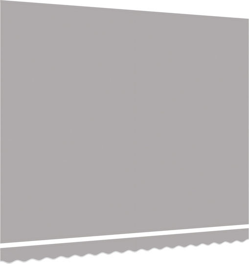 vidaXL Markisenstoff Gray 3.5x4m