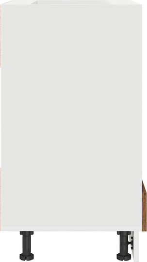 Dulap Inferior pentru Cuptor Old Wood 60x46x81.5buc
