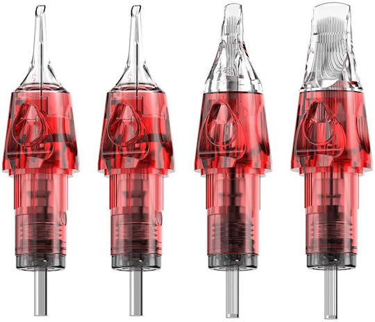 Set 40 Cartuș Ac Pentru Tattoo 4 Tipuri Module Ac 1203rl 1205rl 1207rl 1209rl Din Oțel Inoxidabil 316 Linii Contururi Umplere En04x-40kit-ff