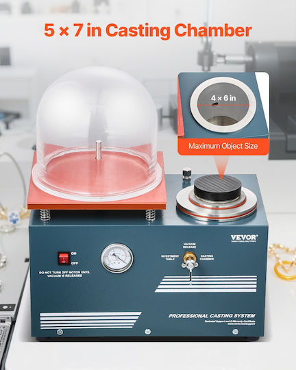 Vevor Vevor Schmuckbearbeitungsmaschine mit Leistung 290W