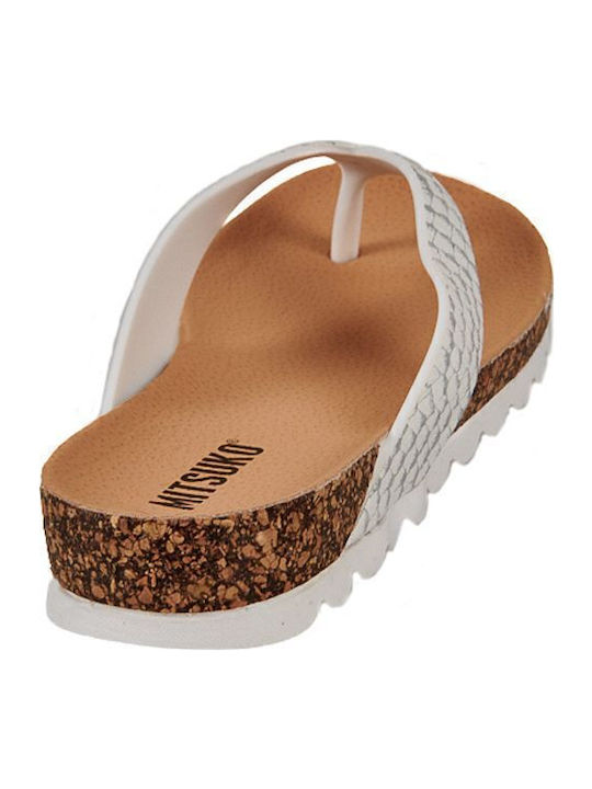 Women's Flat Sandals White